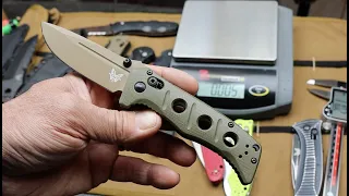 Benchmade Mini Adamas: Seriously Stout. Possibly the most perfect bug out EDC knife