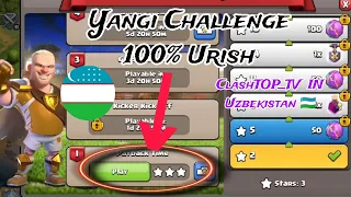 Haaland Challengeini 100% urish, 1-boʻlim || Uzbekistan Clash of clans #ClashTOP_TV