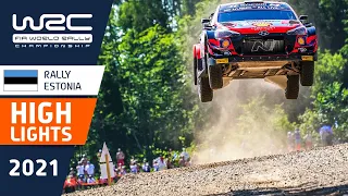 Tänak strikes back! Highlights Stages 14-17 / WRC Rally Estonia 2021