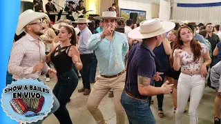 Bailando Los Tigres de Parral Johan Karen Vitoko Elranchero y sus Amigos en el Reventon Ranchero