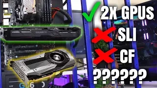 What to do with your Second Non SLI or CF Graphics Card