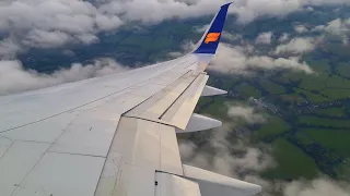 [4K] Icelandair 757-200 HARD landing at London Gatwick