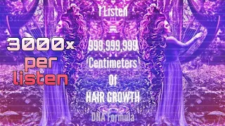 [3k layers]【⚠️ STRONGEST SUBLIMINAL ⚠️】FASTEST HAIR GROWTH EVER RECORDED [DNA FORMULA]