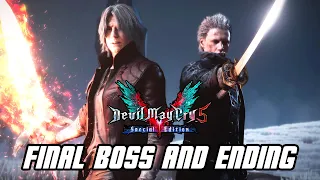 Devil May Cry 5: Special Edition - Vergil vs. Dante 'Final Boss, ENDING, & Credits' (4K)