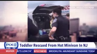 Crying toddler left in hot car  - mom shops at NJ Costco!