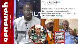 Aff Général Kandé : Le Dirpub du quotidien de Madiambal convoqué...