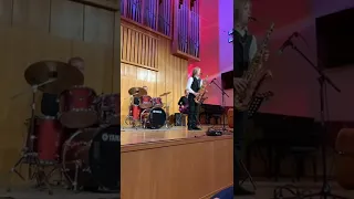 На конкурсе Грантов Мэра Москвы, номинация эстрадно-джазовое искусство #saxophone #jazz #trumpet