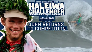 John John Florence Set To Return To Competition At The Haleiwa Challenger