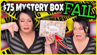 YIKES.. I''M MAD!? The Balm Mystery Box - $75 Mystery Box FAIL - January 2023