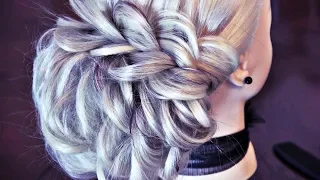 Beautiful hairstyle with braid | Hairstyles by REM | Copyright © #hairstyles