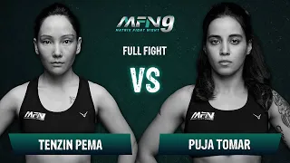 Tenzin Pema VS Puja Tomar I Full Fight I MFN 9