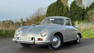 Porsche 356 in for paintwork full walkaround after-video from www.cmsporsche.co.uk