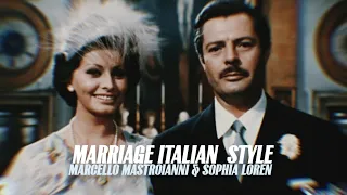 Marriage Italian Style | Matrimonio all'italiana | Marcello Mastroianni & Sophia Loren *Clip