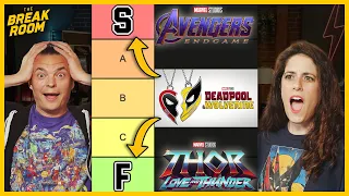 Ranking EVERY Marvel Studios Film | MCU Tierlist