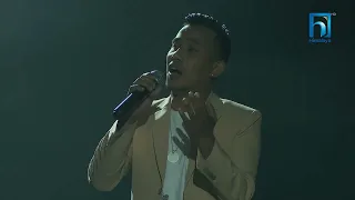 Rewash Gurung "Mutu Jali Rahecha...." | LIVE - The Voice of Nepal Season 4 – 2022