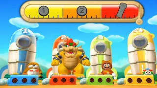 Mario Party 9 - Spike vs Monty Mole vs Mario vs Bowser