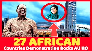 TOTAL CHAOS!!: African Countries Staged DEMOS At AUC Headquarters As YOU WON'T BELIEVE The SHOCK!