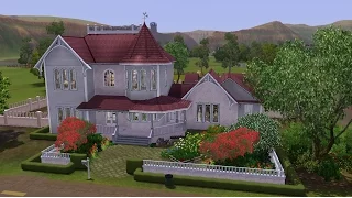 The Sims 3 Особняк в викторианском стиле "Магнолия".