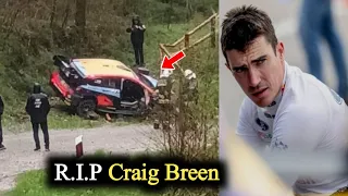 WRC driver Craig Breen car accident | Craig Breen crash | Craig Breen