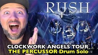 RUSH The Percussor Drum Solo CLOCKWORK ANGELS TOUR LIVE | REACTION