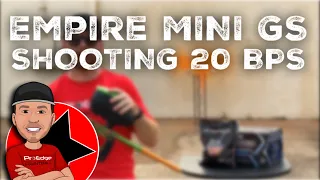 Empire Mini GS Shooting 20 Balls Per Second