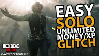 Easy SOLO Unlimited Money/XP Glitch in Red Dead Online