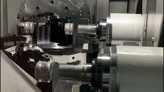 Amazing Dual Spindle 5 Axis by GROB | CNC Machining | #EMO2019
