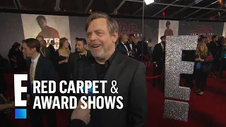 Mark Hamill Remembers Carrie Fisher at "Star Wars" Premiere | E! Red Carpet & Award Shows