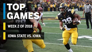 Top Games of 2018: Week 2 | Iowa State Cyclones vs. Iowa Hawkeyes | B1G Football