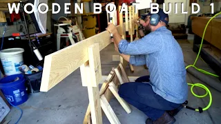 Wooden Boat Build // Part 1: Intro and Strongback  //  Drift Boat Power Drifter