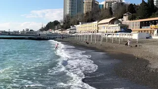 29.03.2019 Погода в Сочи в марте. Смотри на Чёрное море каждый день.