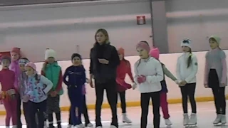 Юлия Липницкая на мастер-классе в Ржеве. Julia Lipnitskaya