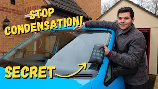 CONDENSATION IN YOUR VAN? How To Stop Windows From Condensation!