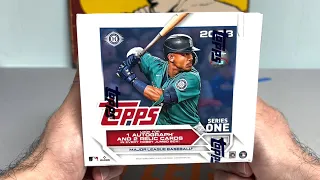 2023 Topps Series 1 Jumbo Hobby Box #3 - Drama in MLB!!!