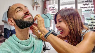 The LEAST Relaxing EVER Shave video – Koh Samui 🇹🇭