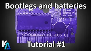 Adding Save Batteries to Bootleg GBA Carts!