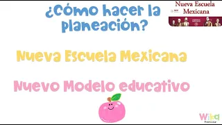 Cómo hacer la planeacion  Nuevo Modelo Educativo 2022 FORMATO Y EJEMPLO DE PLANEACION POR PROYECTO