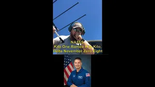 ISS Ham radio contact NA1SS-K1RKK with Commander Kjell Lindgren, Short & Sweet!