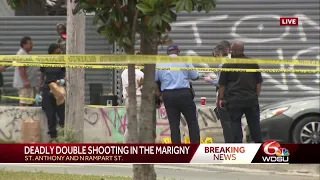 Man shot and killed in Marigny, another injured