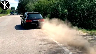 Audi 100 with V8 from S6 PLUS (C4) acceleration 0-100