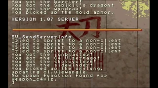 Daikatana 1997 VERY Early Quake 1 Engine Build