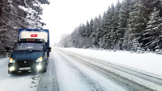 Продолжение рейса🛣️ Попытка замена пальца☝️Обиженка на обочине 🚚🚐