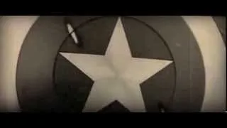 Captain America 1966 Cartoon Intro with First Avenger Old film footage.