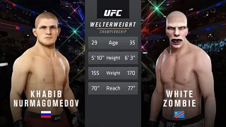 Khabib vs. White Zombie (EA Sports UFC 3) ☝️🦅