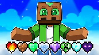 Trolero Consigue Corazones Personalizados en Minecraft