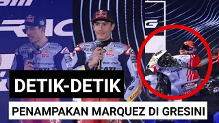 Bikin Merinding! Detik-Detik Penampilan Marc Marquez di Launching Gresini Racing Team MotoGP 2024