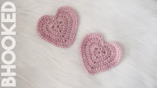 Turn Yarn Scraps into a Crochet Heart in 15 Minutes!