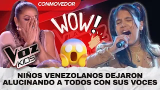 IMPACTANTES PRESENTACIONES DE LOS NIÑOS VENEZOLANOS EN LA VOZ KIDS