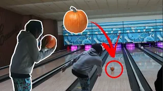 Bowling Pumpkins Prank!