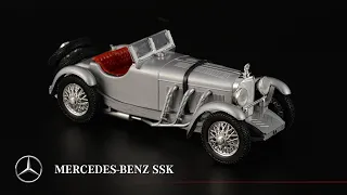 German legend Mercedes-Benz SSK 1927 • RIO Models • 1920s scale model cars 1:43